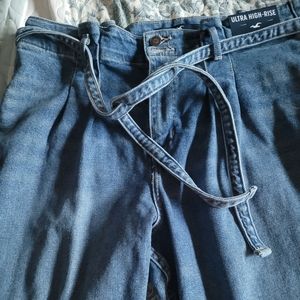 Hollister curvy mom jeans